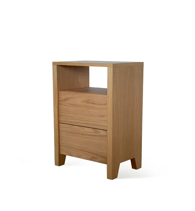 Side Table MS 2 Plain panel with drawers-2