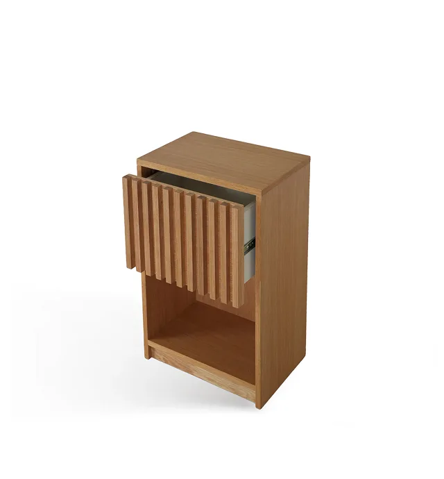 Side Table MS 2 Plain panel with drawers_1